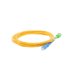 Jumper de Fibra Óptica Monomodo SC/UPC-SC/APC Simplex, color amarillo, 3 metros, 3 mm