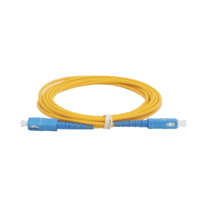 Jumper de Fibra Óptica Monomodo SC/UPC-SC/UPC Simplex de 3 metros, 3mm Jumper de Fibra Óptica Monomodo SC/UPC-SC/UPC Simplex de 3 metros, 3mm