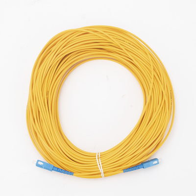 Jumper de Fibra Óptica Monomodo SC/UPC-SC/UPC Simplex de 50 metros, 3mm
