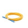 Jumper de Fibra Óptica Monomodo SC/UPC-SC/UPC Simplex de 6 metro, 3mm