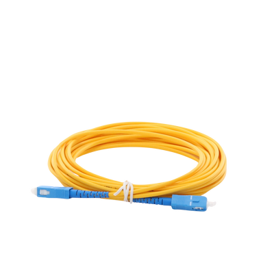Jumper de Fibra Óptica Monomodo SC/UPC-SC/UPC Simplex de 6 metro, 3mm
