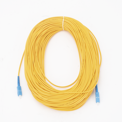 Jumper de Fibra Óptica Monomodo SC/UPC-SC/UPC Simplex de 60 metros, 3mm