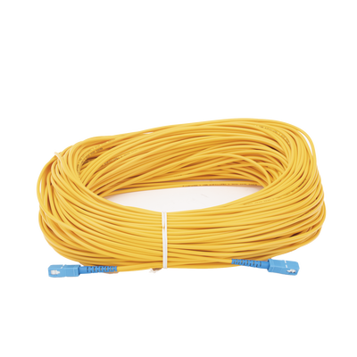 Jumper de Fibra Óptica Monomodo SC/UPC-SC/UPC Simplex de 80 metros, 3mm
