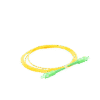 Jumper de Fibra Óptica Monomodo SC/APC SC/APC Simplex, color amarillo, 2 metros, 2mm