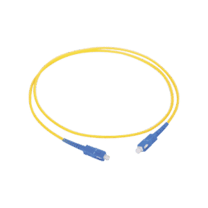 Jumper de Fibra Óptica Monomodo SC/UPC-SC/UPC Simplex de 1 metro, 3 mm