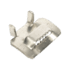 Hebilla de Acero Inoxidable T, 5/8", 100 piezas