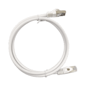 Patch Cord Cat6A 10G blindado 1.0M ( 3.28 ft ) BLANCO Patch Cord Cat6A 10G blindado 1.0M ( 3.28 ft ) BLANCO