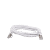 Patch Cord Cat6A 10G blindado 2M ( 6.25 ft ) BLANCO