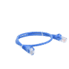 Cable de parcheo UTP Cat5e - 0.5 m - azul