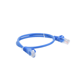 Cable de parcheo UTP Cat5e - 0.5 m - azul