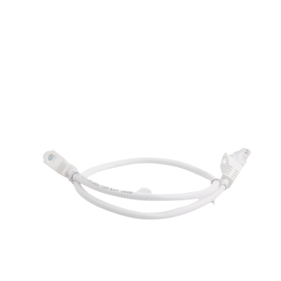 Cable de parcheo UTP Cat5e - 0.5 m - blanco