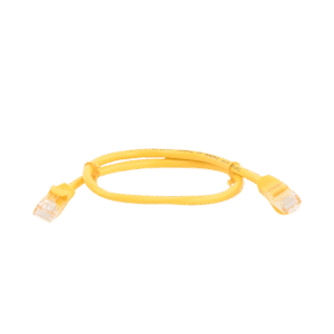 Cable de parcheo UTP Cat5e - 0.5 m - amarillo