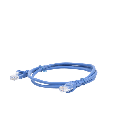 Cable de parcheo UTP Cat5e - 1 m - azul