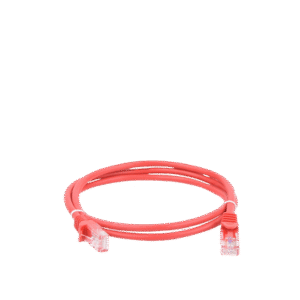 Cable de parcheo UTP Cat5e - 1 m - rojo