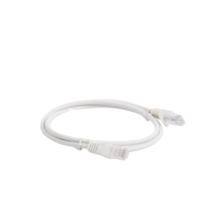 Cable de parcheo UTP Cat5e - 1 m - blanco