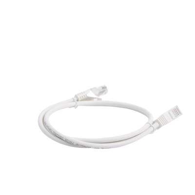 Cable de parcheo UTP Cat5e - 1 m - blanco