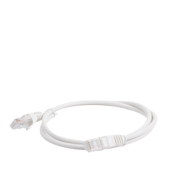 Cable de parcheo UTP Cat5e - 1 m - blanco