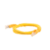 Cable de parcheo UTP Cat5e - 1 m - amarillo Cable de parcheo UTP Cat5e - 1 m - amarillo
