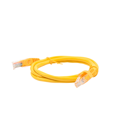 Cable de parcheo UTP Cat5e - 1 m - amarillo Cable de parcheo UTP Cat5e - 1 m - amarillo