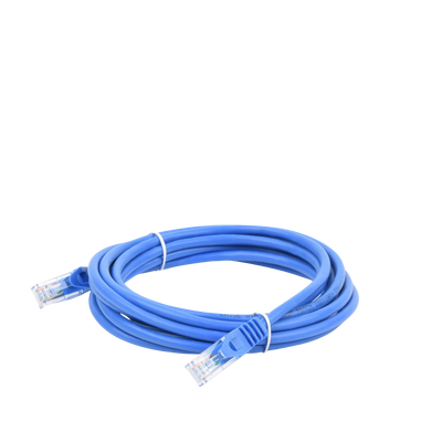 Cable de parcheo UTP Cat5e - 3 m - azul Cable de parcheo UTP Cat5e - 3 m - azul