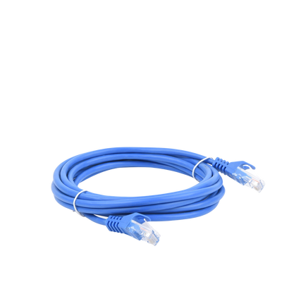 Cable de parcheo UTP Cat5e - 3 m - azul Cable de parcheo UTP Cat5e - 3 m - azul