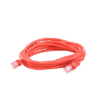 Cable de Parcheo UTP Cat5e - 3.0m. - Rojo Cable de Parcheo UTP Cat5e - 3.0m. - Rojo