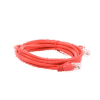 Cable de Parcheo UTP Cat5e - 3.0m. - Rojo Cable de Parcheo UTP Cat5e - 3.0m. - Rojo