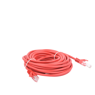 Cable de Parcheo UTP Cat5e - 7.0m. - Rojo