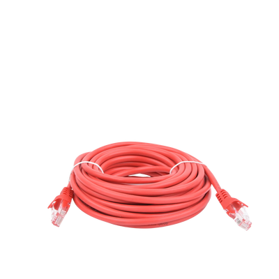 Cable de Parcheo UTP Cat5e - 7.0m. - Rojo