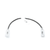 Cable de Parcheo Slim UTP Cat6 - 30 cm Negro Diámetro Reducido (28 AWG)