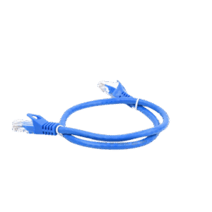 Cable de parcheo UTP Cat6 - 0.5 m - azul