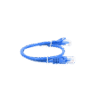 Cable de parcheo UTP Cat6 - 0.5 m - azul
