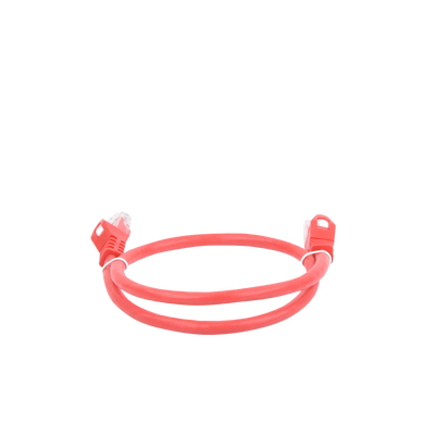 Cable de parcheo UTP Cat6 - 0.5 m - rojo Cable de parcheo UTP Cat6 - 0.5 m - rojo