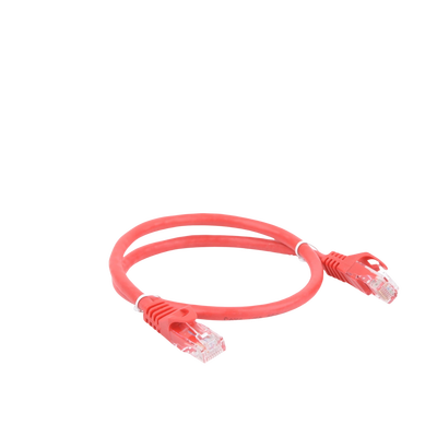 Cable de parcheo UTP Cat6 - 0.5 m - rojo Cable de parcheo UTP Cat6 - 0.5 m - rojo