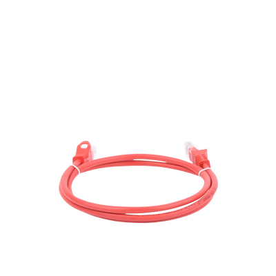 Cable de parcheo UTP Cat6 - 0.5 m - rojo Cable de parcheo UTP Cat6 - 0.5 m - rojo