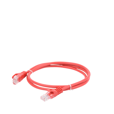 Cable de parcheo UTP Cat6 - 0.5 m - rojo Cable de parcheo UTP Cat6 - 0.5 m - rojo