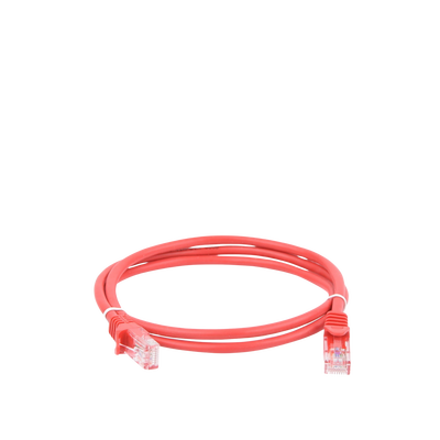 Cable de parcheo UTP Cat6 - 0.5 m - rojo Cable de parcheo UTP Cat6 - 0.5 m - rojo
