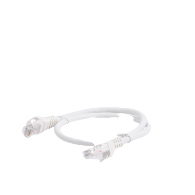 Cable de parcheo UTP Cat6 - 0.5 m - blanco