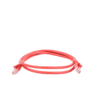 Cable de parcheo UTP Cat6 - 1 m - rojo