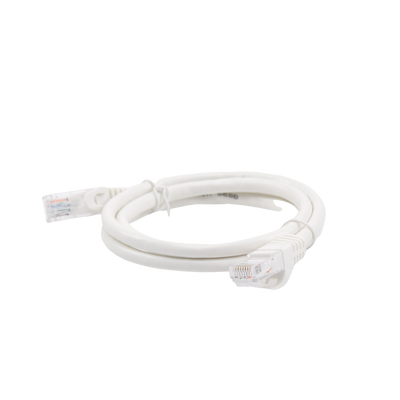 Cable de parcheo UTP Cat6 - 1 m - blanco Cable de parcheo UTP Cat6 - 1 m - blanco