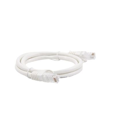 Cable de parcheo UTP Cat6 - 1 m - blanco Cable de parcheo UTP Cat6 - 1 m - blanco
