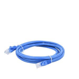 Cable de parcheo UTP Cat6 - 2 m - azul