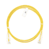 Cable de Parcheo Slim UTP Cat6 - 2 m Amarillo Diámetro Reducido (28 AWG) Cable de Parcheo Slim UTP Cat6 - 2 m Amarillo Diámetro Reducido (28 AWG)