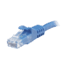 Cable de parcheo UTP Cat6 - 9.84 ft (3 m ) - azul