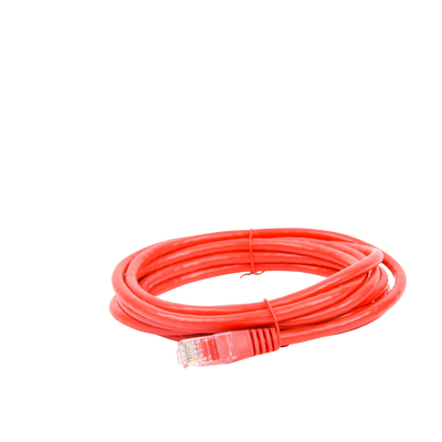 Cable de Parcheo UTP Cat6 - 3.0m. - Rojo Cable de Parcheo UTP Cat6 - 3.0m. - Rojo