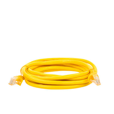 Cable de parcheo UTP Cat6 - 3.0m. - Amarillo
