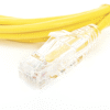 Cable de Parcheo Slim UTP Cat6 - 3 m Amarillo Diámetro Reducido (28 AWG)