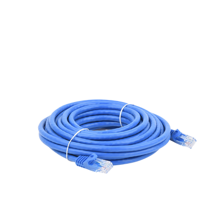 Cable de parcheo UTP Cat6 - 7 m - azul