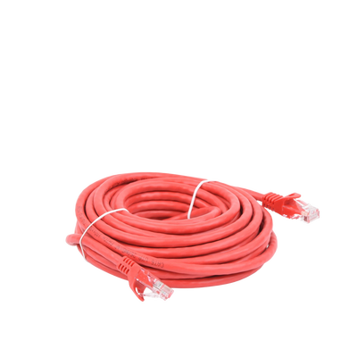Cable de Parcheo UTP Cat6 - 7.0m. - Rojo