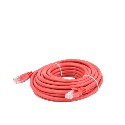 Cable de Parcheo UTP Cat6 - 7.0m. - Rojo